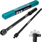 LIBRATON Torque Wrench 1/2 Inch, 50-350NM, Torque Wrench Car &plusmn;3% Accuracy, Joint Handle 1/2 Inch, 72-Tooth Dual Direction Adjustable Torque for Car, Motorcycle Repair