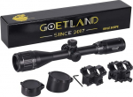 Goetland Rifle Rifle Scope 3-12 x 40 AO Airsoft Red Green Reticle koos paigaldusr&otilde;ngastega SFP taktikalise jahinduse jaoks Crossbow Air Rifle Sport laskurid