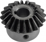 Hammasratas hammasratas mootor k&auml;igukasti koonusratas 2M 12 hammas augu 6/7/8/10/12 Standard Hole 45 terasest hambad pinna kustutamine koonusratas kruvi auk fikseeritud (v&auml;rv : 12 hammas augu 8, suurus : 1tk) ( Col