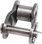 1 St&uuml;ck 04C-1 Simplex-Rollenantriebskette, L&auml;nge,5/5 Meter, Teilung 6,35 mm, halb- und vollverriegelte Rollen-Industriekettenverbindung(Simplex Half Buckle)