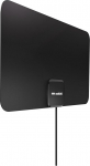 Meliconi Easy Fit TV-antenni v&otilde;imendatud Ultra Slim &uuml;hildub DVB-T2 HEVC, DVB-T, DAB+, Filter 4G/5G, USB 5V toitega, lihtne paigaldus kahepoolsete kleeplokkidega, mis on lisatud.