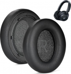 Q45 asendusk&otilde;rvapadjad Anker Soundcore Life Q45 k&otilde;rvaklappidele, k&otilde;rvavahukate valgu ja pehmema naha ja m&auml;luvahuga, nahk&uuml;mbris, k&otilde;rvaklapid (must)