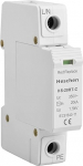 Hescheni liigpingekaitse SPD, HS-20RT-C, 1P 350VAC 20KA, integreeritud vahetatav &uuml;levoolukaitse, tulekindel, 35mm DIN-riba paigaldus