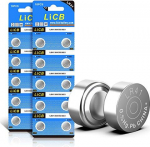 LiCB 20 x LR41 AG3 392 192 SR41SW 1.5V nupuelemendid 20 x LR41 AG3 392 192 SR41SW 1.5V
