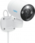 Reolink 4K PoE Outdoor Surveillance Camera with 180&deg; Pan, Spotlight, Colour Night Vision, Car Tracking, Smart Person/Vehicle/Pet Detection, PoE Outdoor IP Camera with Two-Way Conversation, RLC-81PA
