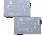 DSTE (2-pakk) Li-ion aku, mis &uuml;hildub Canon BP-208 DC10 DC19 DC20 DC21 DC22 DC40 DC50 DC51 DC95 akuga.