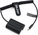 EN-EL15/EP-5B USB Type-C &uuml;hendusega dummy aku Nikon D7000 D7100 D7200 D7500 D500 D610 D750 D800 D810 D850 kaamerale Nikon D7000 D7100 D7200 D7500 D500 D610 D750 D800 D810 D850