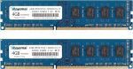 D DUOMEIQI DDR3 1600 Dimm 8GB Kit (2X4GB) RAM PC3-12800U 4GB 2Rx8 240-pin PC3 12800U DDR3 1600MHz RAM Dimm CL11 t&ouml;&ouml;m&auml;lu lauaarvutile
