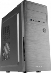 Tacens 2INITIOX, PC korpus ATX Semi-Tower, 12 cm k&uuml;lgventilaator, harjatud alumiiniumist esiosa, teras, must