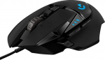 Logitech G502 HERO m&auml;nguhiir (HERO sensoriga, RGB, 16 000 DPI, 11 programmeeritavat nuppu, s&uuml;learvuti ja PC arvutihiir, 5 kohandatavat kaalu, tasakaalu h&auml;&auml;lestus, Saksa pakend) must