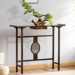 Konsolentisch Schmal, Altar Altartisch mit Schublade, Beistelltisch f&uuml;r Wohnzimmer und Kleine R&auml;ume(100 * 31 * 100cm/39.4 * 12.2 * 39.4in)
