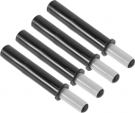 STOBAZA 4 tk Silent Wheelie Bin Damper Waste Bin Damper Asendus Wheelie Bin Damper Slow Close Wheelie Bin Damper Shock Absorbing Parts