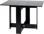 OHMG kokkupandav s&ouml;&ouml;gilaud, kokkupandav laud, s&ouml;&ouml;gilaud, 102,5 x 76 ** 73 cm, E1 puidust plaat, veekindel, kriimustuskindel, kokkupandav, ruumi s&auml;&auml;stev (D)