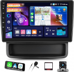 4+64G Android 13 autoraadio Renault Trafic 2 Opel Vivaro A Nissan Primastar 2006-2014 koos Carplay Android Car 10-tolline 1280 x 720P puuteekraaniga Bluetooth EQ GPS WiFi FM/RDS + tagurduskaamera ja mikrofoniga