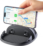 Beeasy mobiiltelefoni hoidik autole, mobiiltelefoni hoidik, universaalne mobiiltelefoni auto telefoni hoidik, [unikaalne disain] iPhone, Samsung, Huawei, Xiaomi, OnePlus, LG telefonile v&otilde;i GPS seadmetele, must