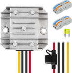 DC 12V samm kuni 24V 3A 72W alalisvoolu pinge suurendaja muundur veekindel moodul transformaator Golf Cart Club Car jaoks