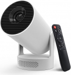 Miniprojektor, 4K 1080P nutiprojektor, kaasaskantav projektor WiFi 6 ja Bluetooth 5.4, auto keystone korrektsiooniga videoprojektor, 180&deg; p&ouml;&ouml;rlev projektor kodukino v&auml;liprojektor (HY300 ULTRAL)