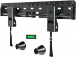 Supcline TV seinakinnitus ilma puurimiseta 26-65-tollise teleri jaoks kuni 70 kg, Rigipboard Wall No Stud telerihoidik Max VESA 400 x 400 mm, madala profiiliga telerihoidik, lihtne paigaldus