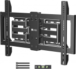 XINLEI MAUS02 Ultra Thin Full Motion TV Wall Mount P&ouml;&ouml;rlev kallutatav telerihoidik koos 6 liigendava k&auml;ega Max VESA 600x400mm Maksimaalne kandev&otilde;ime 54kg Sobib 12" 16"
