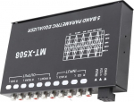 Auto Stereo ekvalaiser, auto audio ekvalaiser Reguleeritav 5-band Precision EQ Tuning Crossover Graafiline v&otilde;imendi ekvalaiser