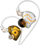 Yinyoo KZ ZS10 Pro In-Ear Monitor k&otilde;rvaklapid, 5-driver (4 tasakaalustatud armatuuri draiverit ja 1 d&uuml;naamiline draiver), k&otilde;rgtruudsed k&otilde;rvaklapid 2-poolsete k&otilde;rvaklappidega, asenduskaabel