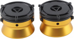 Yctze Nab Hub Adapter, 1 paar Nab Hub Adapter, professionaalne 10-tolline avaja, mis on valmistatud poleeritud alumiiniumsulamist Studer ReVox, Akai, Teac jaoks (kuldne)
