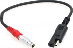 Raske Alligator Clips Wired to SAE 2pin Connector for Trimble Sokkia GPS Geomax Receiver (SAE)