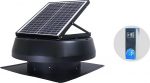 iLiving HYBRID Ready Smart Thermostat Solar Roof Attic Extractor Fan 1750 CFM 2500 Cover Area Black 14