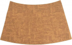 Tischset, keilf&ouml;rmige Tischsets aus PU-Leder, hitzebest&auml;ndig - 4er-/6er-/8er-Set - stilvolle und waschbare Tischdekoration for das Esszimmer (blau, 8er-Set)(Brown,Set of 4)