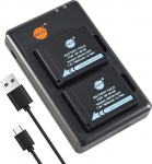 DSTE 2tk NP-W126 NP-W126S (1900mAh/7.2V) akulaadija &uuml;hildub Fuji HS30 EXR, HS30EXR, HS33 EXR, HS33EXR, HS50 EXR, HS50EXR, X-A1, XA1, X-E1, XE1, XM1, XM 1,X-Pro1,X-,XPro1 kaameraga.