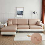 Surwin diivanil istmepadja kate, Stretch istmepadja kaitsja, nahast veekindel Stretch padjakate, diivanipadja kaitsekate, m&ouml;&ouml;bli kaitse (khaki, Lounge Chair)