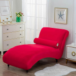Sametkate Chaise Longue jaoks, Stretch Covers for Chaise Longue, Chaise Protective Cover, Armless Chaise Lounge, Pet, Machine Washable, Reclining Diivan Slipcover for Living Room, Bedroom (V&auml;rv: