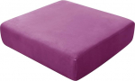 Kissenbez&uuml;ge Aus Samt, Stretch-Couchkissenbezug, Individuelle Kissenbez&uuml;ge F&uuml;r Sessel Loveseat Sofa M&ouml;belschutz -Violett-3-Sitzer