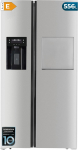Cecotec CoolMarket SBS 623 Inox E. Side-by-Side k&uuml;lmik Bolero 623 L, Total No Frost, Inverter Plus, MetalFlex jahutus, Multi AirFlow, Freshness Flex HUB 25 L, Smart Mode.