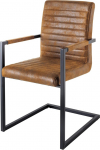 Invicta Interior riess-Ambiente Loft Cantilever tool Vintage Brown koos k&auml;etugedega s&ouml;&ouml;gitoa tool mikrofiiberist tool