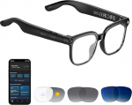 AI Smart Camera Brille - HD 1080P Video, Foto, Sprach&uuml;bersetzung: Mit wechselbaren Sonnen-/Blaulichtschutzgl&auml;sern, Einsatzbereich Outdoor, Radtouren, Wandern, Reisen