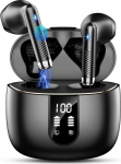 Drsaec Bluetooth 5.4 Kopfh&ouml;rer, 6D Tiefer Bass In Ear Kopfh&ouml;rer Kabellos Bluetooth, 2026 Neu Kabellose Kopfh&ouml;rer mit 6 ENC Mic, 56 Std m&uuml;rasummutusega k&otilde;rvaklapid, USB-C, IP7 Wasserdicht Sport Ohrh&ouml;rer