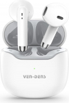 VEN-DENS Samsung Galaxy S25 / S25+ / S25 Ultra / S25 FE / S25 Edge jaoks - VD-BT051 Juhtmevabad k&otilde;rvaklapid Bluetooth 5.4 k&otilde;rvaklapid mikrofoniga m&uuml;ravastase HiFi-heliga kiire laadimine (valge)