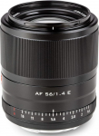 VILTROX AF 56 mm f/1.4 F1.4 Autofocus APS-C Standard Portrait Lens Fixed Focal Length APS-C Lens for Sony E-Mount Camera A7RIV A7RIII A7III A7RII A7S A7 A9 A9II A6600 A6500 A6400 A6300 A6000