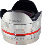 Rokinon FE75MFT-S 7.5mm F3.5 UMC kalasilmobjektiiv Micro Four Thirds (Olympus PEN ja Panasonic) jaoks