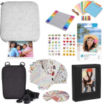 HP Sprocket 3x4 Instant Image Printer Kit 20 Pack Zinc Paper Sleeve Photo Album Marker Sticker Sets