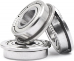 Flanschlager aus Edelstahl SMF62, MF62ZZ, 2 * 6 * 7,2 * 2,5 * 0,6 mm, SMF117ZZ LF117 677ZZ 7 * 11 * 12,2 * 3 * 0,6 mm(SMF117ZZ)