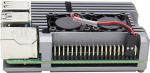 Digitalkey Armor korpus Raspberry Pi 4 jaoks koos 2 ventilaatoriga - alumiiniumist kaks ventilaatorit (Hall)