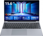 15,6-Zoll-Laptop mit Core i5-7Y54 protsessor, 16 GB RAM ja 512 GB SSD (16GB RAM+512GB SSD)