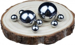 304 roostevabast terasest pall, [l&auml;bim&otilde;&otilde;t: 30 mm, 6 t&uuml;kki] T&auml;ppis teraskuuli, tahke teraskuuli, &uuml;mmargune pall, pall, pall