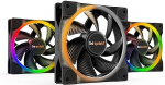 ole vait! Light Wings 120 mm PWM Triple Pack ventilaator, sisaldab 3 ventilaatorit, ARGB valgustus, erinevad v&auml;rvid ja efektid, 18 ARGB LED-i, 7 m&uuml;ra optimeeritud ventilaatorilaba, k&otilde;rge &otilde;huvooluga