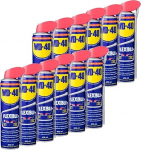 WD-40 Multifunktsionaalne toode paindlik 12 x 400 ml, purk paindliku pihustustoruga, m&auml;&auml;rdeaine, l&auml;bitungiv &otilde;li