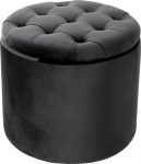 Riess Ambiente &Uuml;mmargune Jalats Modern Baroque - 50 cm - Hall samet - hoiuruumiga - Riietusjalats Sametist Jalatsid