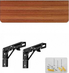 Robuster Klapptisch mit verstellbarer H&ouml;he und integriertem Regal, platzsparender faltbarer Schreibtisch f&uuml;r Zuhause, B&uuml;ro, TV, Arbeitszimmer, Bank (C, 30 x 80 cm)