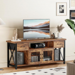 Generisch TV kapp, t&ouml;&ouml;stuslik stiilne telerilaud, 140 cm telerilaud kahe kapiga, telerikapp 45/50/55-tollise teleri jaoks, puidust madalad lauad elutuppa, s&ouml;&ouml;gituppa ja magamistuppa